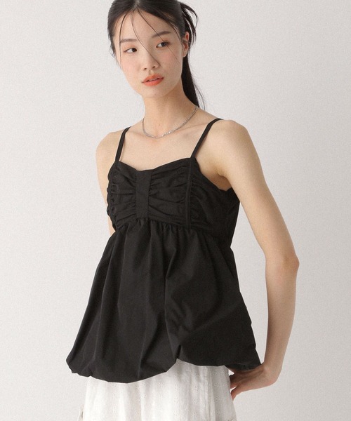 【HERITANOVUM】レザーキャミブラウス HERITANOVUM】レザーキャミブラウス HERITANOVUM】レザーキャミ