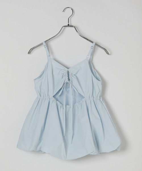 Heather(ヘザー)の「ナイロンバルーンキャミ 496855(シャツ/ブラウス・レディース・ホワイト/ブラック/ブルー・FREE)」の17枚目の写真