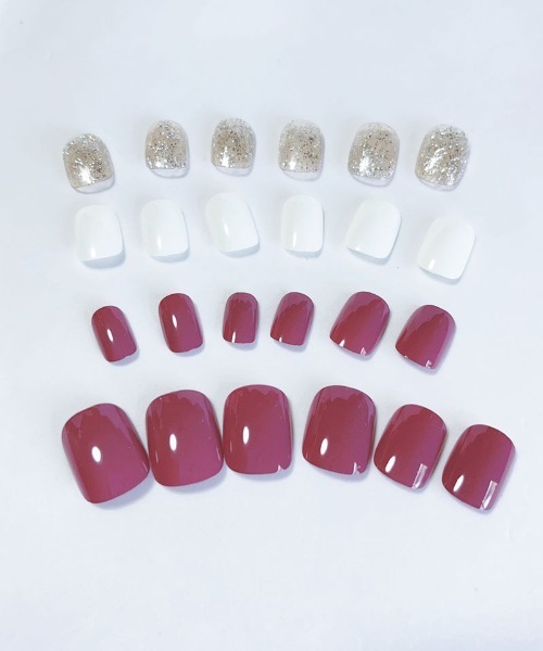 shoppinggo（ショッピングゴー）の「ネイルチップ ショート（ネイルシール/ネイルチップ・レディース・ピンク・FREE）」の6枚目の写真