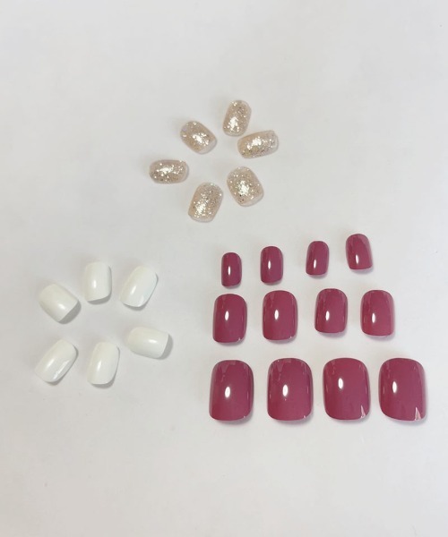shoppinggo（ショッピングゴー）の「ネイルチップ ショート（ネイルシール/ネイルチップ・レディース・ピンク・FREE）」の7枚目の写真