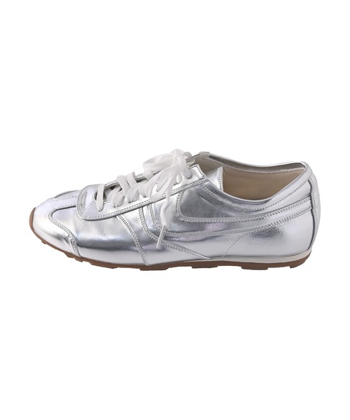 funda mine（ファンダマイン）の「メタルスニーカー（スニーカー・レディース・シルバー/ゴールド・23-23.5cm/24-24.5cm）」の5枚目の写真