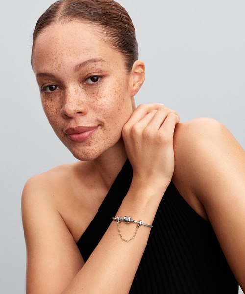 セール】エロングエイテッド セーフティチェーン（チャーム）｜Pandora