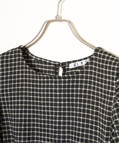 LBC(エルビーシー)の「楊柳Tブラウス(Tシャツ/カットソー・レディース・グレー/スカイブルー/その他31/ブラック・M)」の15枚目の写真