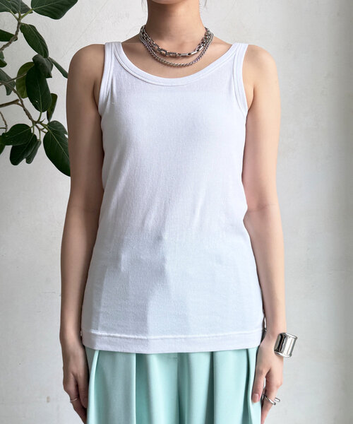tシャツ フリルキャミセット レディース セール】フリルキャミセット（Tシャツ/カットソー）｜DouDou
