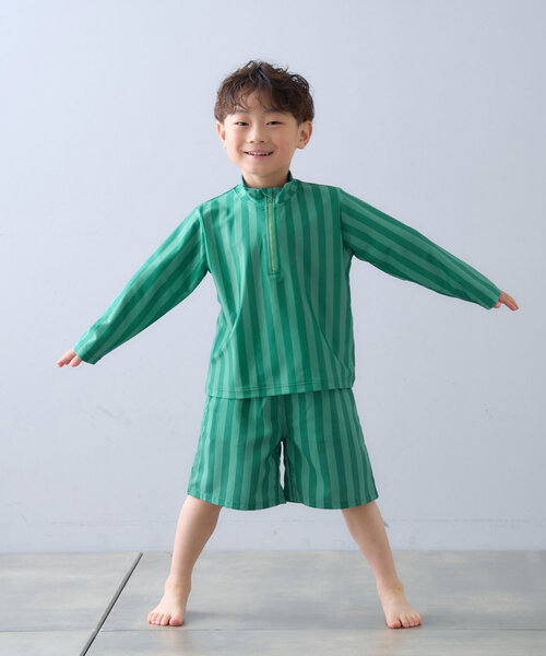 CIAOPANICTYPY 水着 ラッシュガード セール】【WEB限定】【KIDS】ハーフZIPラッシュガード（ラッシュ