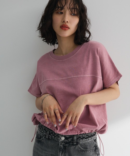 セール】裾ドロストバルーンTEE（Tシャツ/カットソー）｜Green Parks