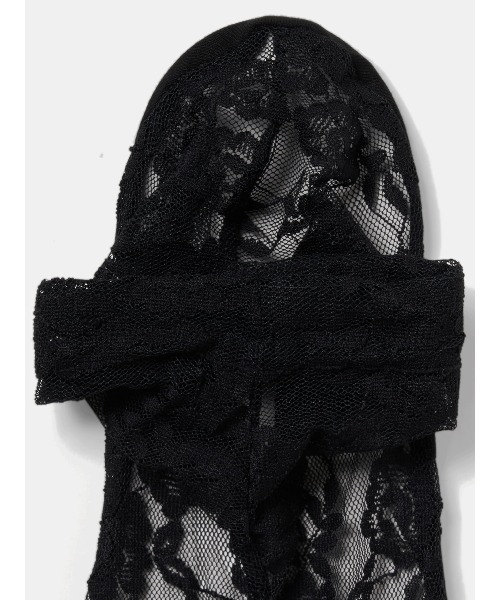 tutuanna（チュチュアンナ）の「足底綿フラワー柄レース足袋ソックス13cm丈（ソックス/靴下・レディース・オレンジ/イエロー/ベビーピンク/ホワイト/ブルー系その他/ラベンダー/ミント/ブラック・M）」の13枚目の写真