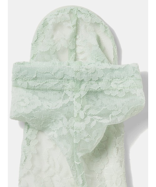 tutuanna（チュチュアンナ）の「足底綿フラワー柄レース足袋ソックス13cm丈（ソックス/靴下・レディース・オレンジ/イエロー/ベビーピンク/ホワイト/ブルー系その他/ラベンダー/ミント/ブラック・M）」の14枚目の写真