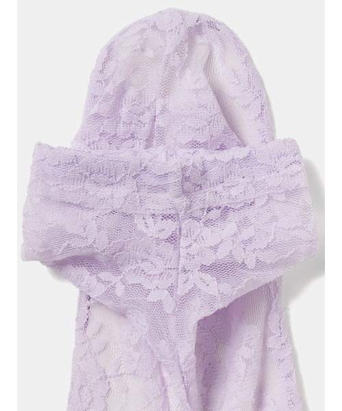 tutuanna（チュチュアンナ）の「足底綿フラワー柄レース足袋ソックス13cm丈（ソックス/靴下・レディース・オレンジ/イエロー/ベビーピンク/ホワイト/ブルー系その他/ラベンダー/ミント/ブラック・M）」の16枚目の写真