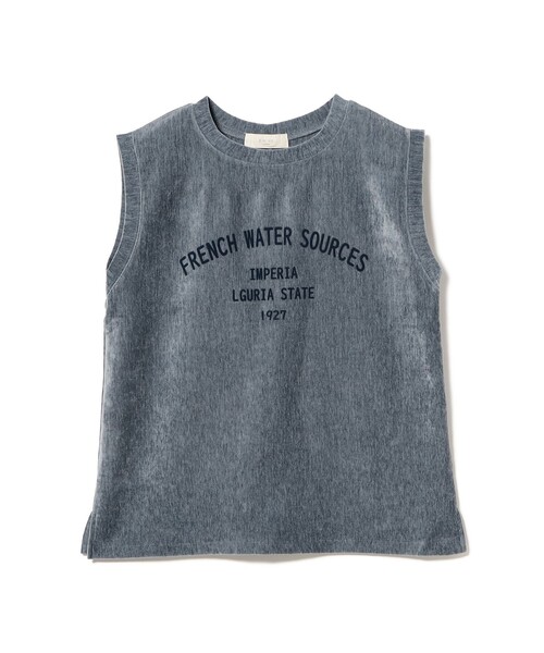 B:MING by BEAMS(ビーミングバイビームス)の「ベロア フロッキー プリント Tシャツ(Tシャツ/カットソー・レディース・チャコールグレー/ブラウン系その他/ブルー系その他・ONE SIZE)」の13枚目の写真