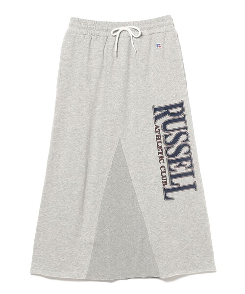 Russell Athletic（ラッセルアスレティック）の「RUSSELL ATHLETIC / スウェット マキシ スカート（スカート・レディース・ライトグレー/ホワイト系その他7・SMALL/MEDIUM）」の11枚目の写真