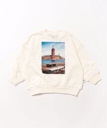 mini rodini スウェット　トレーナー　上下セット　六花亭 MINI RODINI Chapter2 入荷しました🦕 サガラ刺繍やサテン