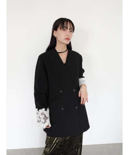 ジャケット・アウター Todayful lace over jacket 36 ジャケット・アウター Todayful lace over jacket 36 TODAYFUL