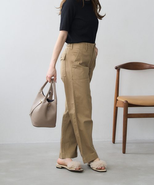 VIOLAd'ORO(ヴィオラドーロ)の「VIOLAd’ORO/ヴィオラドーロ TRERO BELT BAG(ハンドバッグ・レディース・ベージュ/ブラック・FREE)」の10枚目の写真