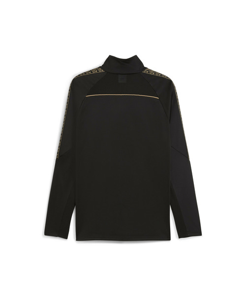 PUMA(プーマ)の「PUMA プーマ メンズ サッカー キング タッチ クォータジップ トップ(ジャージ・メンズ・ブラック×ゴールド・X-LARGE/SMALL/X-SMALL/MEDIUM/LARGE)」の12枚目の写真