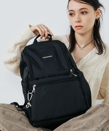 MURUA | MURUA(ムルーア)多機能バックパック A4対応 MR-B1383 撥水ツイル・カジュアル(バックパック/リュック)