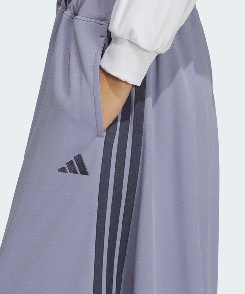 【adidas】3色展開 スリーストライプス KN スカート 要在庫確認 adidas スカート スリーストライプス ロングスカート