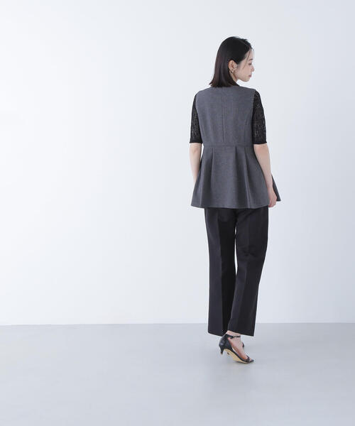 ◇メタルボタンペプラムジレ（その他アウター）｜NATURAL BEAUTY