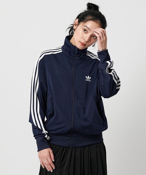 adidas Originals（アディダスオリジナルス）の「＜adidas Originals＞ファイヤーバードトラックトップ（ジャージ・レディース・ネイビー/ブラック・S/XS）」の4枚目の写真