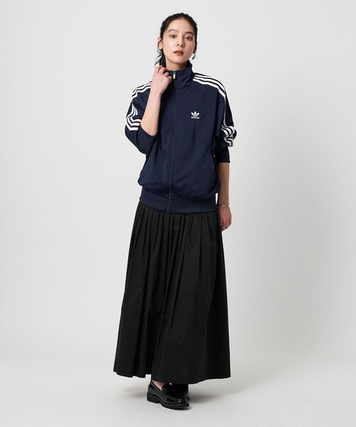 adidas Originals（アディダスオリジナルス）の「＜adidas Originals＞ファイヤーバードトラックトップ（ジャージ・レディース・ネイビー/ブラック・S/XS）」の5枚目の写真