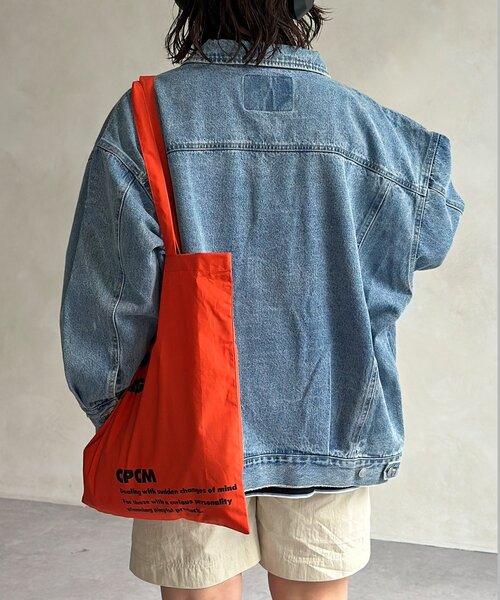 CPCM(シーピーシーエム)の「オーバーサイズデニムジャケット(デニムジャケット・レディース・ネイビー/ブラック/ブルー/ブラック系その他・FREE)」の19枚目の写真