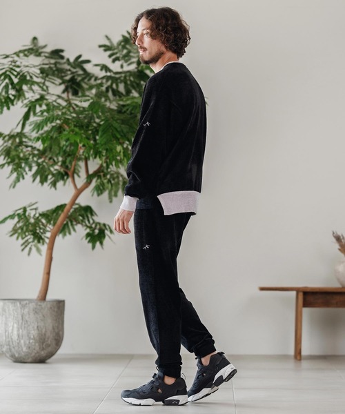 CALL&RESPONSE（コールアンドレスポンス）の「mn3143-シャギー-配色PO-サイセンタク プルオーバー（ニット/セーター・メンズ・ブラック/グレー・2/4/5）」の8枚目の写真