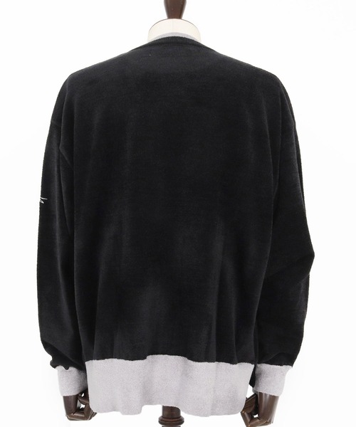 CALL&RESPONSE（コールアンドレスポンス）の「mn3143-シャギー-配色PO-サイセンタク プルオーバー（ニット/セーター・メンズ・ブラック/グレー・2/4/5）」の18枚目の写真