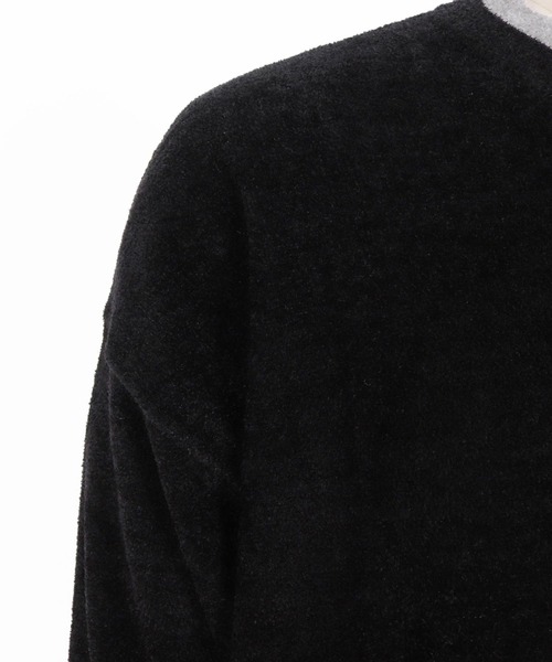 CALL&RESPONSE（コールアンドレスポンス）の「mn3143-シャギー-配色PO-サイセンタク プルオーバー（ニット/セーター・メンズ・ブラック/グレー・2/4/5）」の20枚目の写真