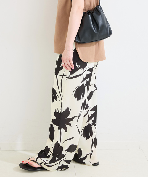 B.C STOCK 【ZOZO限定】ウォッシャブル / フラワープリントスカート