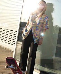 VOLCOM（ボルコム）の「【VOLCOM/ボルコム】Fergadelic Woven Short Sleeve Shirt /総柄半袖シャツ（シャツ/ブラウス）」