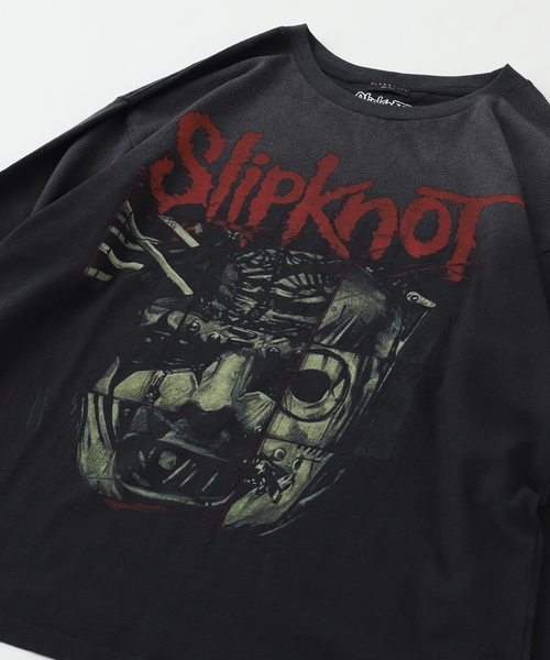 F-LAGSTUF-F slipknot LS TEE③ Mサイズ FLAGSTUFF - Slipknot LS TEE③ / BLACK / Slipknotコラボティー