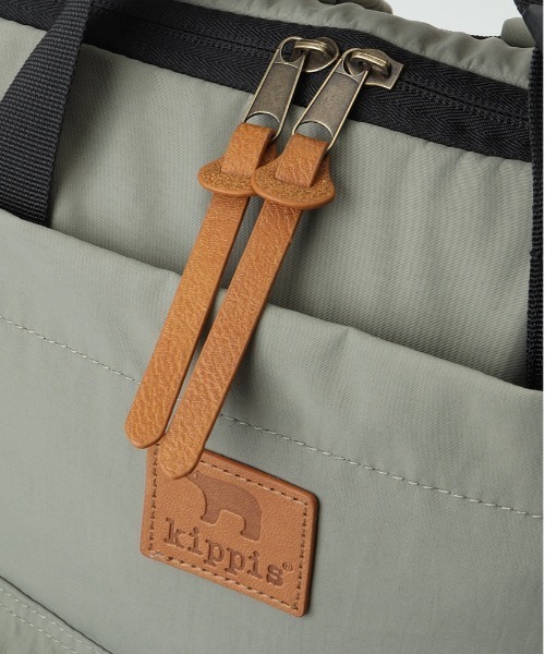 BACKYARD FAMILY(バックヤードファミリー)の「kippis キッピス 2wayトートリュック(バックパック/リュック・レディース・ベージュ/チャコール/グリーン系その他/ブラック・FREE)」の17枚目の写真
