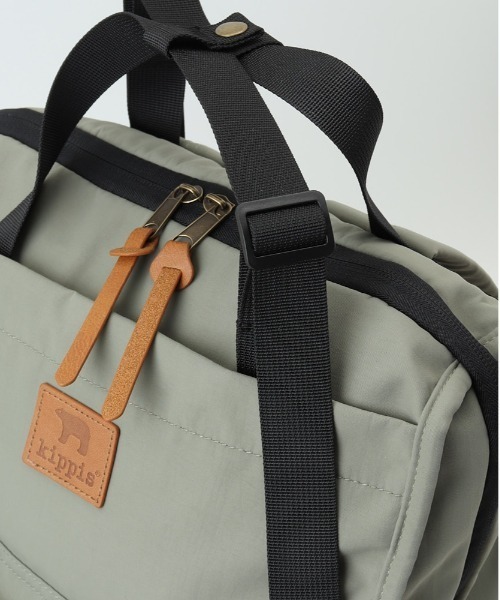 BACKYARD FAMILY(バックヤードファミリー)の「kippis キッピス 2wayトートリュック(バックパック/リュック・レディース・ベージュ/チャコール/グリーン系その他/ブラック・FREE)」の19枚目の写真