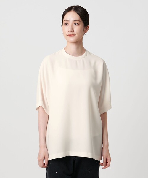 UNITED ARROWS（ユナイテッドアローズ）の「ポリエステル Tブラウス