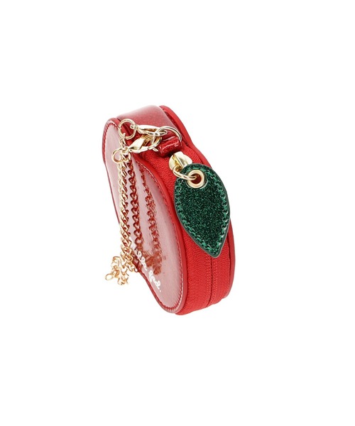 MILKFED.(ミルクフェド)の「APPLE POUCH(ポーチ・レディース・レッド/ライトグリーン・ONE SIZE)」の12枚目の写真