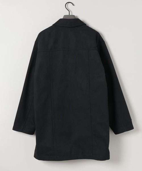 セール】【eL】Suede Single Coat/580106（ステンカラーコート）｜eL