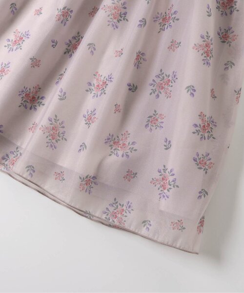 apres les cours（アプレレクール）の「ヴィンテージフラワーワンピース＿アプレレクールマシェリ（ワンピース・キッズ・ピンク/ブラック・140/130/120/110/100/90/80）」の15枚目の写真