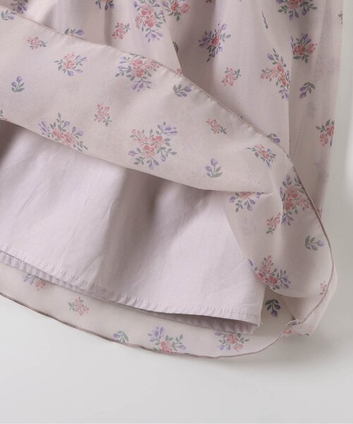 apres les cours（アプレレクール）の「ヴィンテージフラワーワンピース＿アプレレクールマシェリ（ワンピース・キッズ・ピンク/ブラック・140/130/120/110/100/90/80）」の16枚目の写真