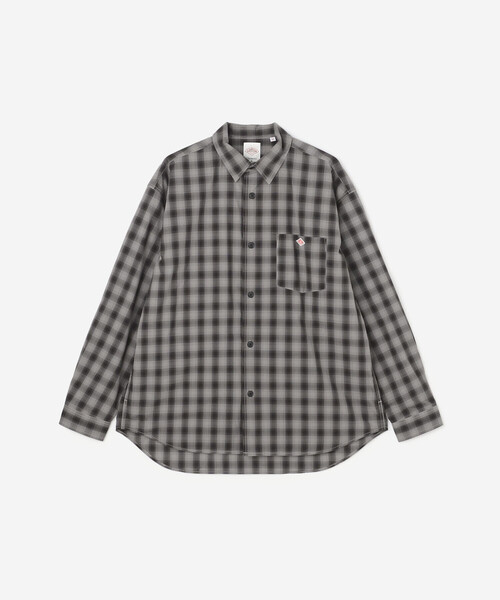DANTON(ダントン)の「DANTON | レギュラーカラー 長袖ワークシャツ MEN(シャツ/ブラウス・メンズ・ブラウン系その他/ベージュ系その他・38/40/42)」の2枚目の写真