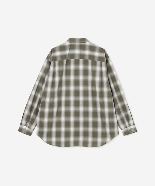 DANTON(ダントン)の「DANTON | レギュラーカラー 長袖ワークシャツ MEN(シャツ/ブラウス・メンズ・ブラウン系その他/ベージュ系その他・38/40/42)」の4枚目の写真