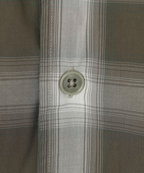 DANTON(ダントン)の「DANTON | レギュラーカラー 長袖ワークシャツ MEN(シャツ/ブラウス・メンズ・ブラウン系その他/ベージュ系その他・38/40/42)」の9枚目の写真