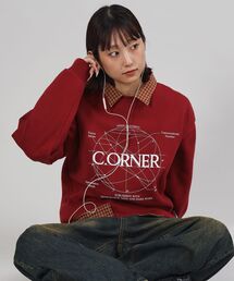 ロージーモンスター　赤 スウェット トレーナー　新品未使用 ROOTS ATHLETICS ロゴ スウェット トレーナー XL レッド ビッグ