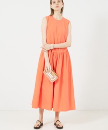 DESIGNWORKS（デザインワークス）の「シャンブレーウエスト切替えワンピース（ワンピース）」