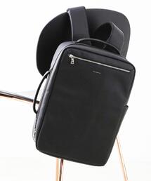 THE SHOP TK （ザ ショップ ティーケー ）の「サフィアーノレザー調2WAYバックパック（バックパック/リュック・メンズ）」