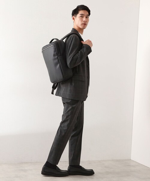 THE SHOP TK (ザ ショップ ティーケー )の「サフィアーノレザー調2WAYバックパック(バックパック/リュック・メンズ・ブラック・00)」の5枚目の写真