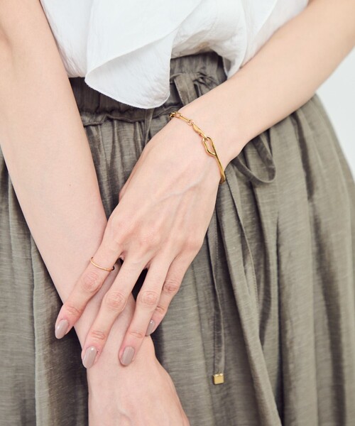 ROPE' PICNIC（ロペピクニック）の「ステンレスデザインバングル（バングル/リストバンド・レディース・ゴールド/ゴールド系その他/シルバー系その他/シルバー・FREE）」の15枚目の写真