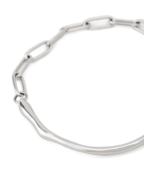 ROPE' PICNIC（ロペピクニック）の「ステンレスデザインバングル（バングル/リストバンド・レディース・ゴールド/ゴールド系その他/シルバー系その他/シルバー・FREE）」の8枚目の写真