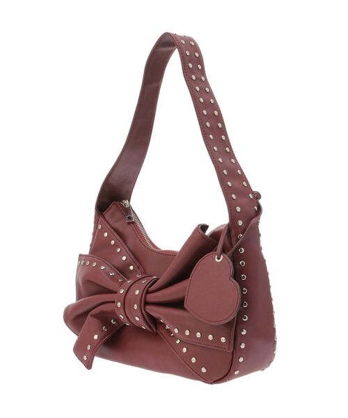 RESEXXY（リゼクシー）の「スタッズポイントビッグリボンバッグ（ショルダーバッグ・レディース・レッド/ブラック/アイボリー・FREE）」の22枚目の写真