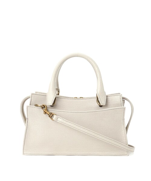 TOFF&LOADSTONE（トフアンドロードストーン）の「バディ ハンドバッグ ゴート（ハンドバッグ・レディース・ホワイト系/ブラック/チョコ・00）」の8枚目の写真