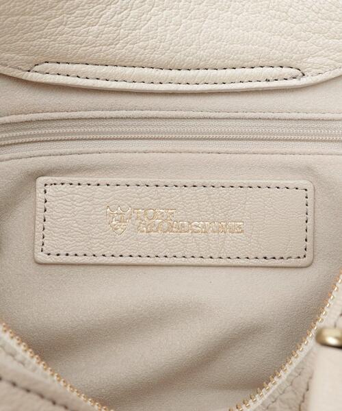 TOFF&LOADSTONE（トフアンドロードストーン）の「バディ ハンドバッグ ゴート（ハンドバッグ・レディース・ホワイト系/ブラック/チョコ・00）」の22枚目の写真